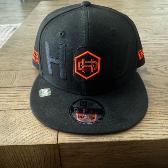 Houston Dynamo FC New Era Kick Off 9FIFTY Snapback Hat - Black - Picture 2 of 13